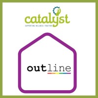 Outline in Catalyst logo - Similar company to Pride In Surrey