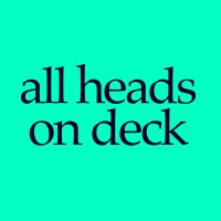 all heads on deck | interim creativity logo - Similar company to Clover | Marketplace Design Agency