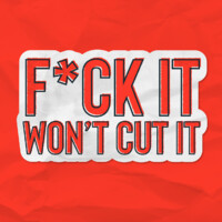 F*ck It Won't Cut It logo - Similar company to Datalma