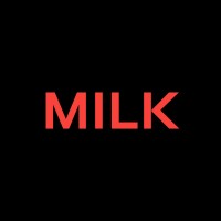 Milk logo - Similar company to Dave Clark