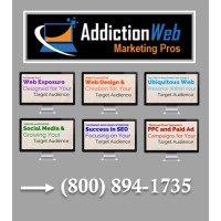 Addiction Web Marketing Pros | Web Development, SEO, SEM, Marketing logo - Similar company to Diseño Communications
