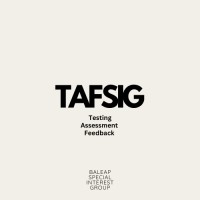 BALEAP Testing, Assessment and Feedback SIG (TAFSIG) logo - Similar company to Aldesd