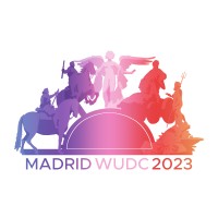 Madrid WUDC 2023 logo - Similar company to Debate For All