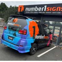 Number 1 Signs logo - Similar company to Normal Number