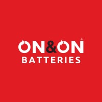 On & On batteries logo - Similar company to Motory