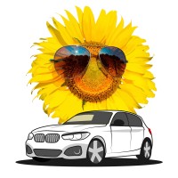 Girassol rent a car logo - Similar company to 3Ch Rent-A-Car