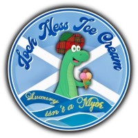 Loch Ness Ice Cream logo - Similar company to Gateway - Highland Homeless Trust