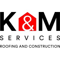 K&M Services Roofing and Construction logo