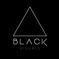 Black Visuals 3D logo - Similar company to Flying Studio 3D