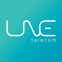 Une Telecom logo - Similar company to Deskbr - Conectando Pessoas.