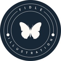 Fidle Illustrations logo - Similar company to Bydek