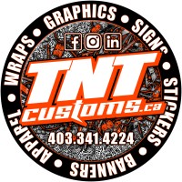 TNT Customs Graphics & Signs logo - Similar company to Skwlāx Resource Management Ltd.