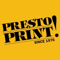 Presto Print logo - Similar company to A&E Reprographics