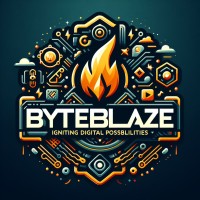 ByteBlaze logo - Similar company to Byteblaze