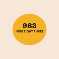 NINE EIGHT THREE logo - Similar company to Digital Geek Media