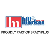 Hill & Markes, Proudly Part of BradyPLUS logo - Similar company to Stride