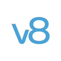 v8 interactive logo - Similar company to Webstock