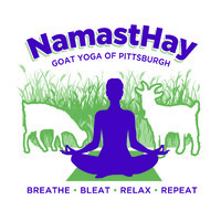NamastHay Goat Yoga of Pittsburgh logo - Similar company to Goat Strolls
