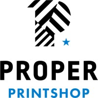 Proper Printshop logo - Similar company to Overview Coffee