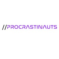 // PROCRASTINAUTS logo - Similar company to Racketa Production