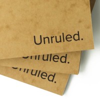 Unruled.