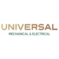 Universal M and E logo - Similar company to Universal Construction