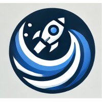 RocketBlue logo - Similar company to Atom Tribes