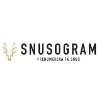 Snusogram logo - Similar company to Big Crowd Factory