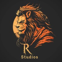 R studios, India logo - Similar company to Webcomics Hub