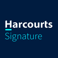 Harcourts Signature logo - Similar company to Tasmanian Polytechnic (Now Tastafe)