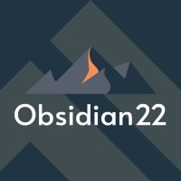 Obsidian 22 logo - Similar company to R92.