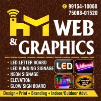 HM WEB & GRAPHICS logo - Similar company to Srishty Marketing Solutions