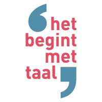 Stichting Het Begint met Taal logo - Similar company to Vertel Es - Online Taalcafé