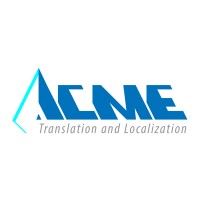 ACME Translation and Localization Service logo - Similar company to Wanzom