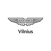 Aston Martin Vilnius logo - Similar company to Porsche Lietuva