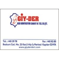 Giy-Der Deri Konfeksiyon Sanayi ve Tic. Ltd. Şti. logo - Similar company to Vizyon Grup Deri