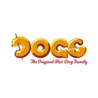 DOGS The Original Hot Dogs Family logo - Similar company to Delichef.It