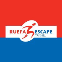Ruefa Escape Travel logo - Similar company to Brandocracy