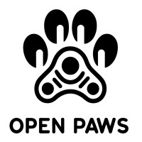 Open Paws logo - Similar company to Sentient Futures (Formerly Ai For Animals)