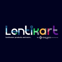 Lentikart logo - Similar company to Optigraphics - Lenticular And Specialty Print.