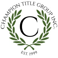 Champion Title Group Inc. logo - Similar company to Championship Title