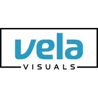 Vela Visuals logo - Similar company to Moonwalk Audio