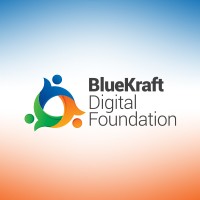 BlueKraft Digital Foundation logo - Similar company to Expression 360 Services India Ltd.