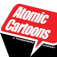 Atomic Cartoons logo - Similar company to Blue Zoo Animation Studio