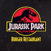 Jurassic Park Burger Restaurant logo - Similar company to Vassoura Quebrada