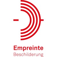 Empreinte Beschilderung logo - Similar company to Oblik Identity Design