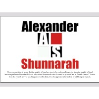 Alexander Shunnarah And Associates