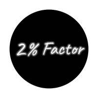 2% Factor logo - Similar company to Two Factor Authentication
