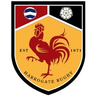 Harrogate RUFC logo - Similar company to Bowdon Rufc