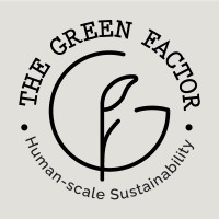 The Green Factor | Human-Scale Sustainability logo - Similar company to Vasovengo